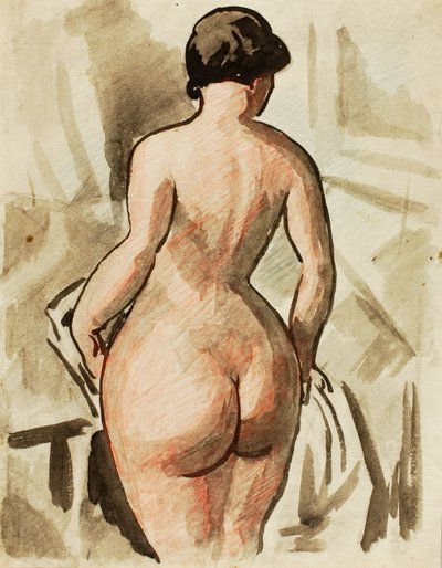 Nu féminin debout - Carl Newman