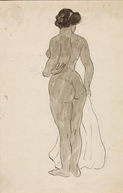 Nu féminin debout - Carl Newman