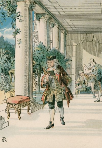 Frédéric le Grand (1712-1786) à Rheinberg - Carl Rohling