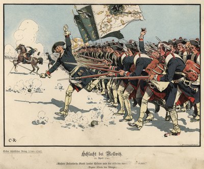 Bataille de Mollwitz - Carl Röchling