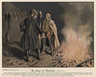 Dans le camp de Bunzelwitz - Carl Röchling