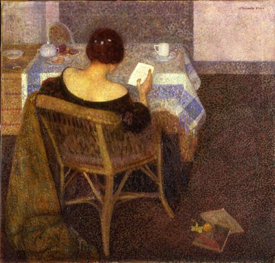À la table de café - Carl Schmitz Pleis