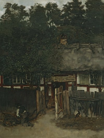 Ferme à Ferch am Schwielowsee - Carl Schuch