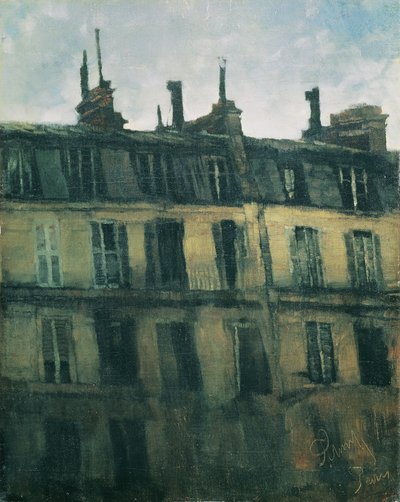 Maisons parisiennes - Carl Schuch