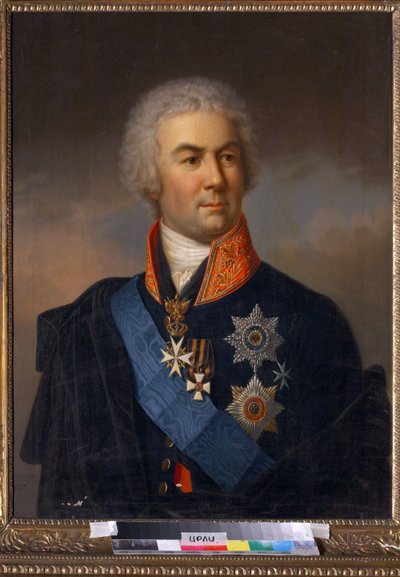 Portrait du comte Piotr Zavadovsky - Carl Schulz