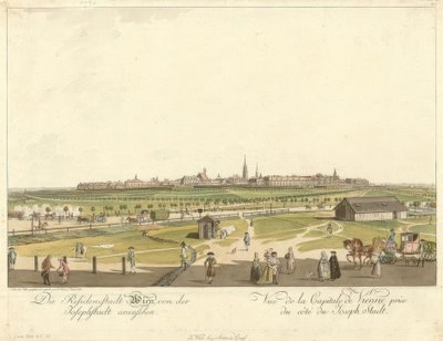 Vienne vue de Josephstadt - Carl Schütz