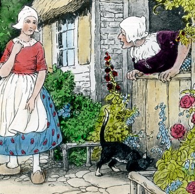Frères Grimm - Contes de fées - Mère Hulda, vers 1910 - Carl Simon