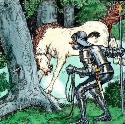 Frères Grimm - Contes de fées - Le Vaillant Petit Tailleur, vers 1910 - Carl Simon