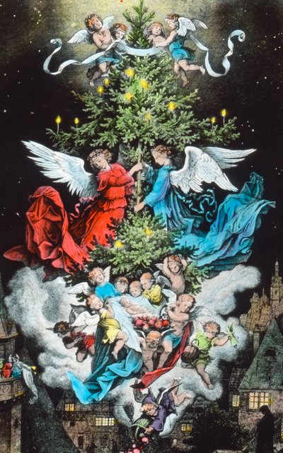 Arbre de Noël céleste, date de l