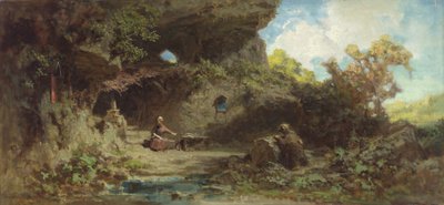 Un ermite dans les montagnes - Carl Spitzweg