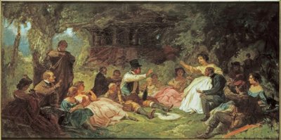 Le Pique-nique - Carl Spitzweg