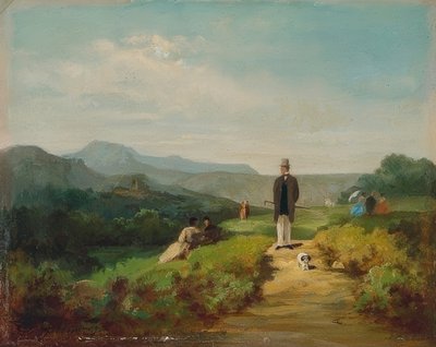 Le seigneur du manoir (Le vieux garçon) - Carl Spitzweg