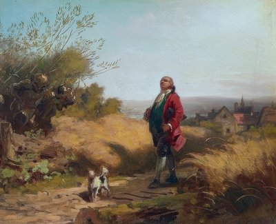 Le Seigneur du manoir - Carl Spitzweg