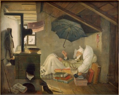 Le pauvre poète - Carl Spitzweg