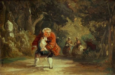 Le cavalier empêché - Carl Spitzweg