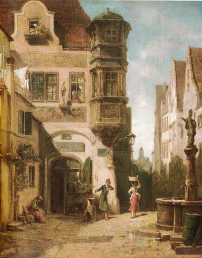 Le pharmacien amoureux - Carl Spitzweg