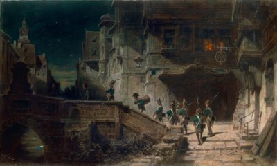 La garde - Carl Spitzweg