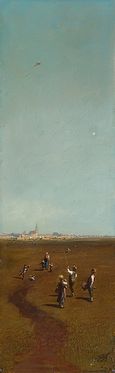 Cerf-volant - Carl Spitzweg