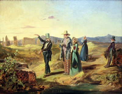 Anglais dans la campagne - Carl Spitzweg