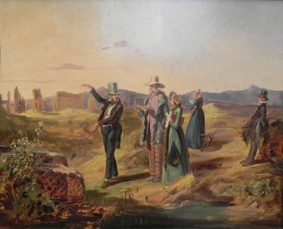 Touristes anglais dans la campagne - Carl Spitzweg