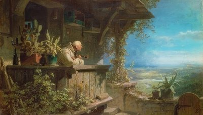 Ça brûle - Carl Spitzweg