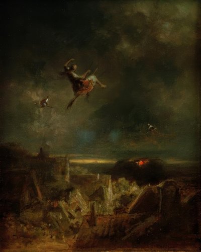 La chevauchée des sorcières - Carl Spitzweg