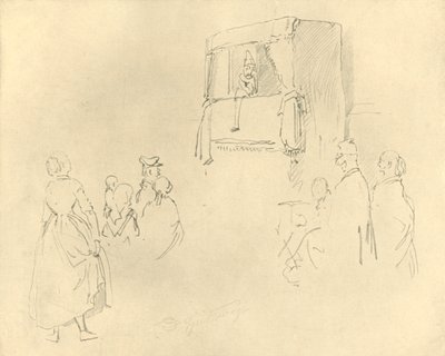 Kasperltheater I - Carl Spitzweg