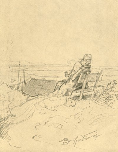 Nach der Arbeit ist gut ruhn, milieu-fin 19e siècle, vers 1924 - Carl Spitzweg