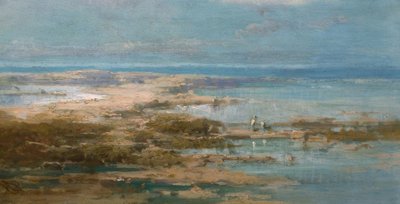 Paysage du Nil avec cigognes - Carl Spitzweg