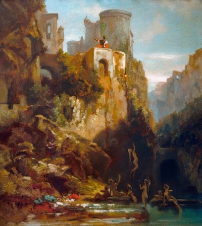 Capture de nymphes - Carl Spitzweg