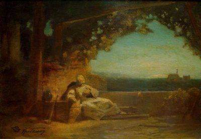 Chevalier Toggenburg - Carl Spitzweg