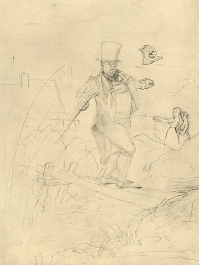 Passage difficile - Carl Spitzweg