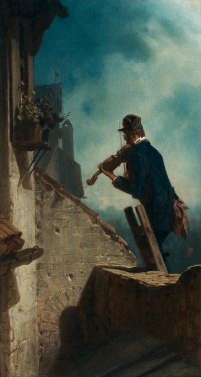 Sérénade - Carl Spitzweg