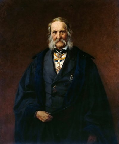 Portrait du physicien Franz Ernst Neumann - Carl Steffeck