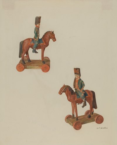 Soldat jouet allemand de Pennsylvanie - Carl Strehlau