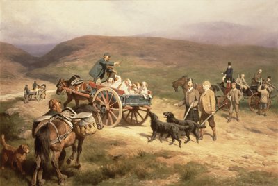 Chasse au tétras sur le domaine de Glentanar dans l