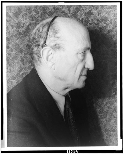 Portrait de Leo Stein (1872-1947) - Carl Van Vechten
