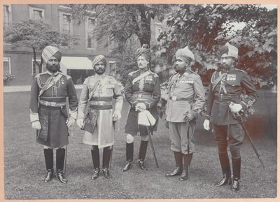 Officiers indiens du Roi, 1911 - Carl Vandyk