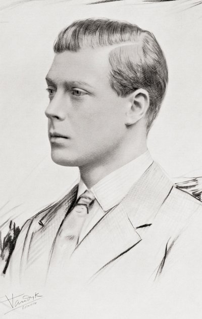 Prince Edward, futur Edward VIII, plus tard Duc de Windsor - Carl Vandyk