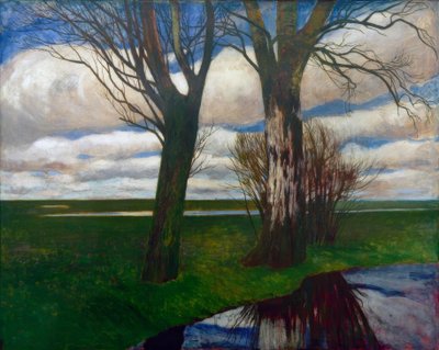 Paysage de lande - Carl Vinnen