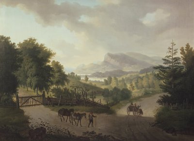 Christiania Fjord depuis Høvig - Carl Vogt