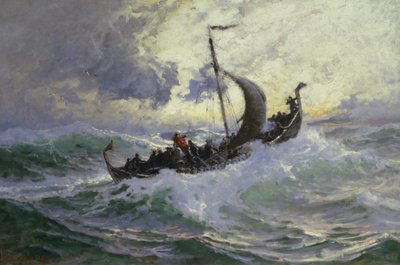 Leif Eriksson découvre l