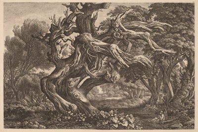 Un chêne mort - Carl Wilhelm Kolbe