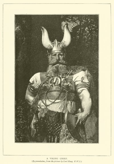 Un chef viking - Carl after Haag