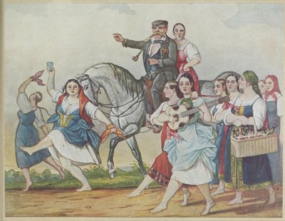 Propriétaire et son harem - Carl von Hampeln