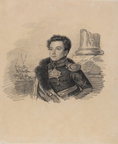 Portrait de A.P. Butovsky, entre 1817 et 1826 - Carl von Hampeln