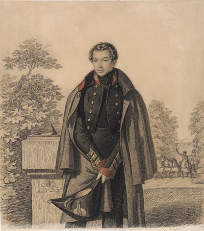 Portrait de A.W. Raevsky, début des années 1820 - Carl von Hampeln