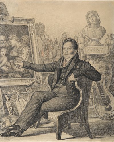 Portrait du comte Nikita Ivanovich Dondukov-Korsakov 1776-1857, 1821 - Carl von Hampeln