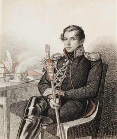 Portrait du Comte Pyotr Petrovich Konovnitsyn, 1822-1823 - Carl von Hampeln
