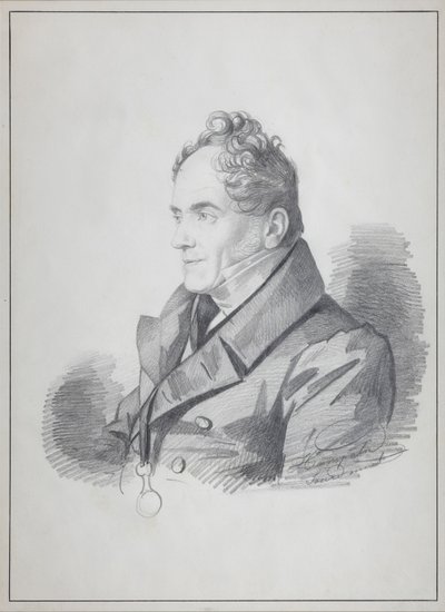 Portrait du comte Viktor Pavlovich Kochubey 1768-1834, chancelier impérial de Russie, c. 1832 - Carl von Hampeln